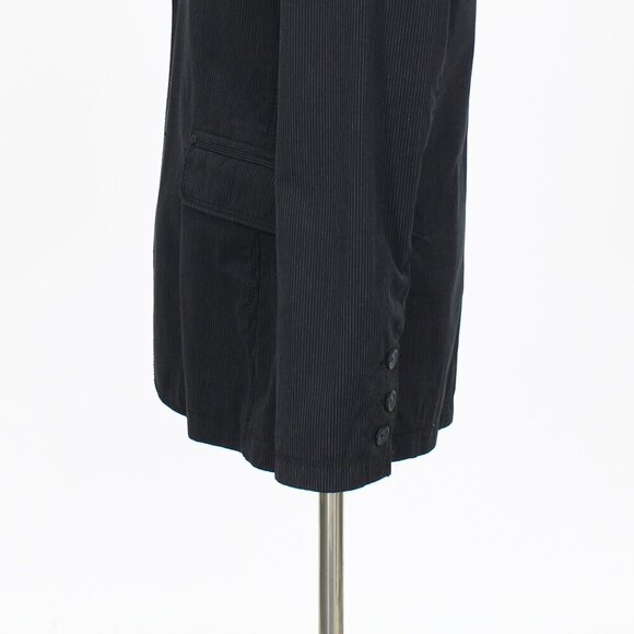 Calvin Klein 40R Black Striped 2-Button Sport Coat Blazer Jacket P380 - Picture 8 of 11